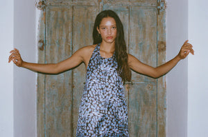 Ilia Silk Linen Mini Dress