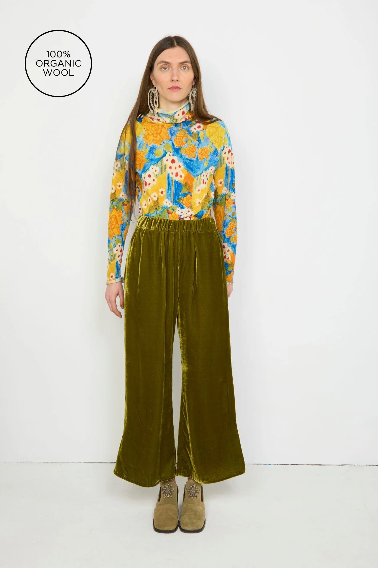 Wool Jersey Roll, Print 1A