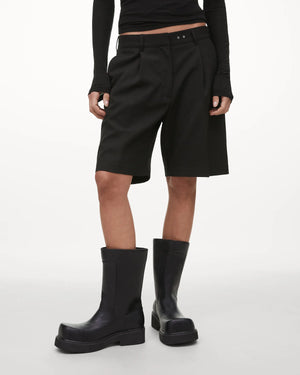 Humint Wool Shorts, Black