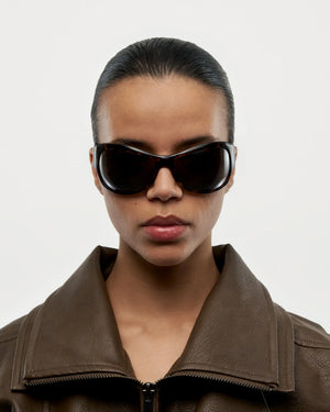 Lilah Sunglasses, Deep Trotoise