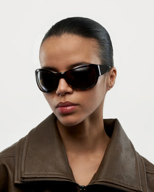 Lilah Sunglasses, Deep Trotoise