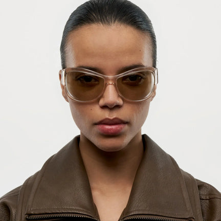 Lilah Glasses, Ecru