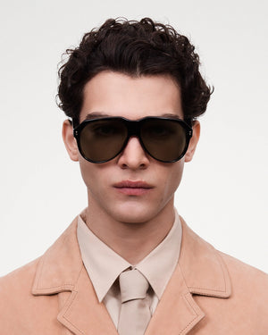 Caine Sunglasses, Dusty Brown Tortoise