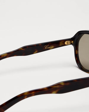 Caine Sunglasses, Dusty Brown Tortoise