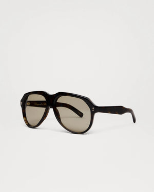 Caine Sunglasses, Dusty Brown Tortoise
