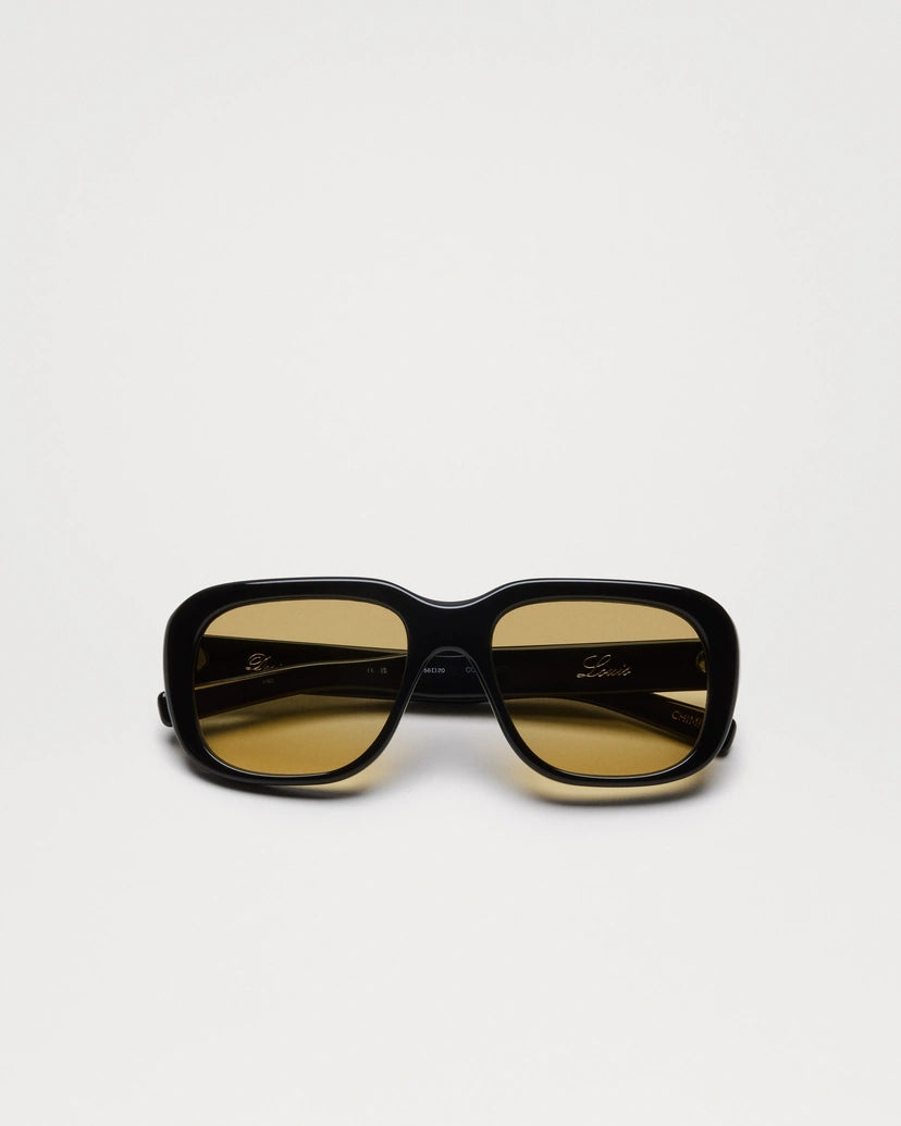 Louis Sunglasses, Black/Yellow