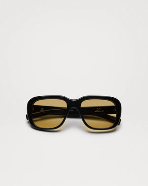 Louis Sunglasses, Black/Yellow