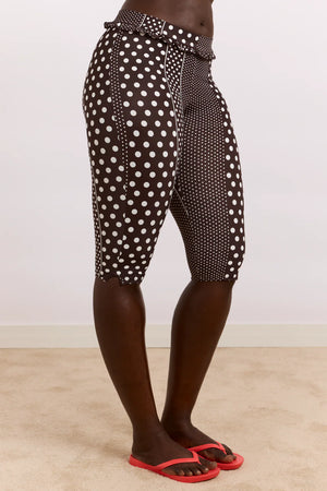Cove Capri Short, Spot Stripe