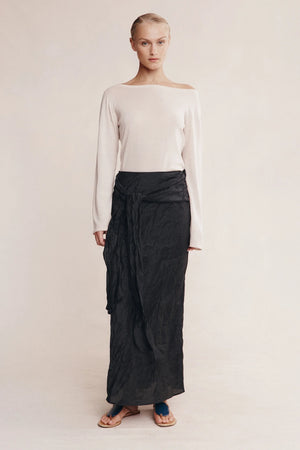 Caster Skirt, Black