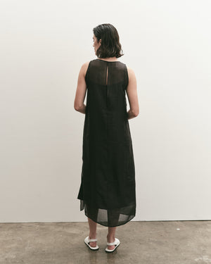 Organza Dress, Black