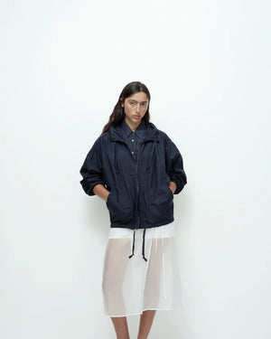 Organza Wrap Skirt, White