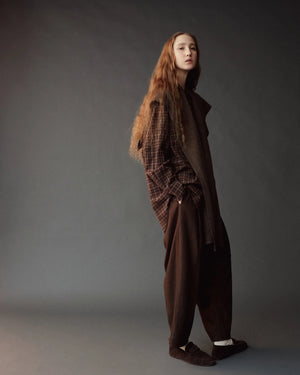 Wool Blend Knit Shawl, Light Brown O/S