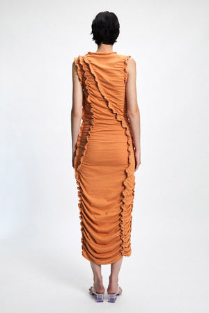 Nogata Dress, Orange