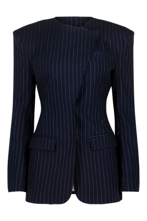 JACKET.04.D6.24, Navy Pin Stripe