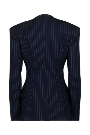 JACKET.04.D6.24, Navy Pin Stripe