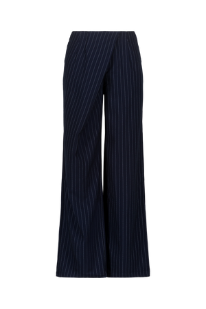 PANTS.04.D6.24, Navy Pin Stripe Twill