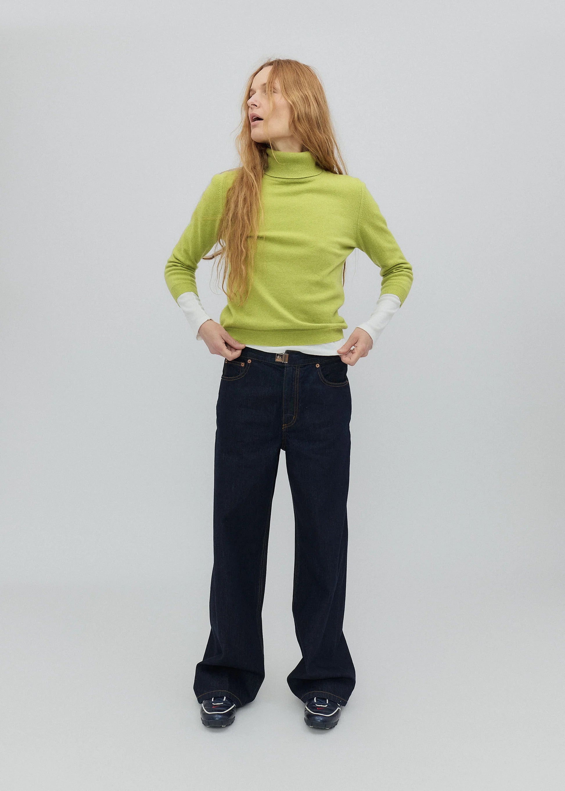 Buckle Jean in Indigo