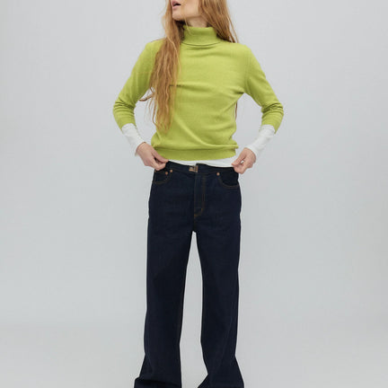 Buckle Jean in Indigo