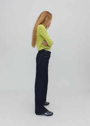Buckle Jean in Indigo