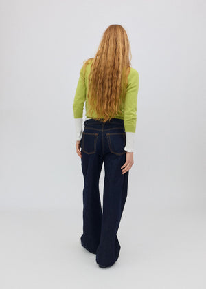 Buckle Jean in Indigo