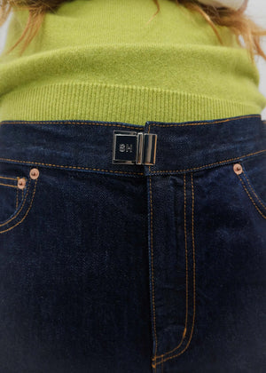 Buckle Jean in Indigo
