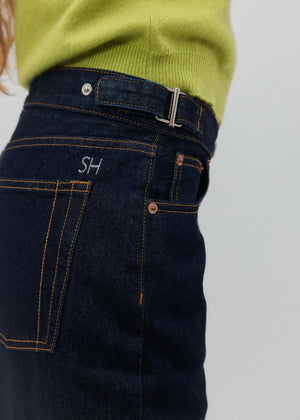 Buckle Jean in Indigo