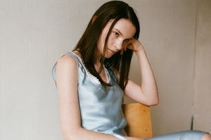 Florence Dress, Light Blue