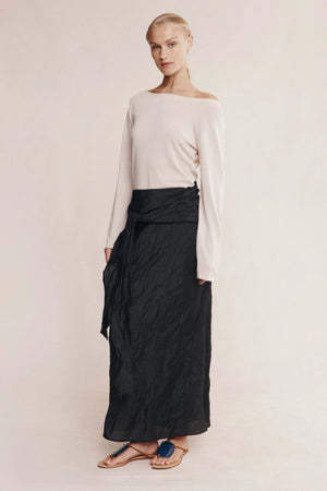 Caster Skirt, Black