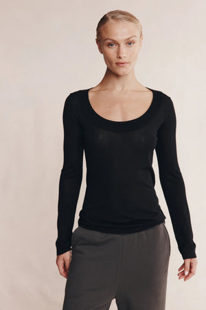Veneda Top, Black