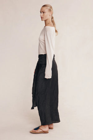 Caster Skirt, Black