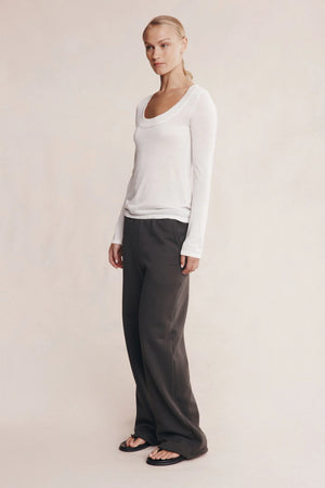 Veneda Top, Ivory