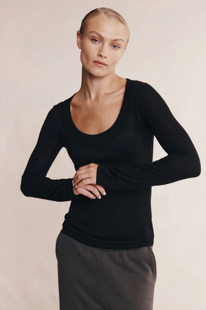 Veneda Top, Black