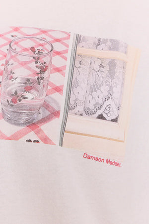 Slow Life Crossword Graphic Tee, Ecru
