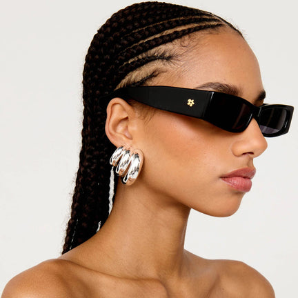 Tripla Hoops, Silver