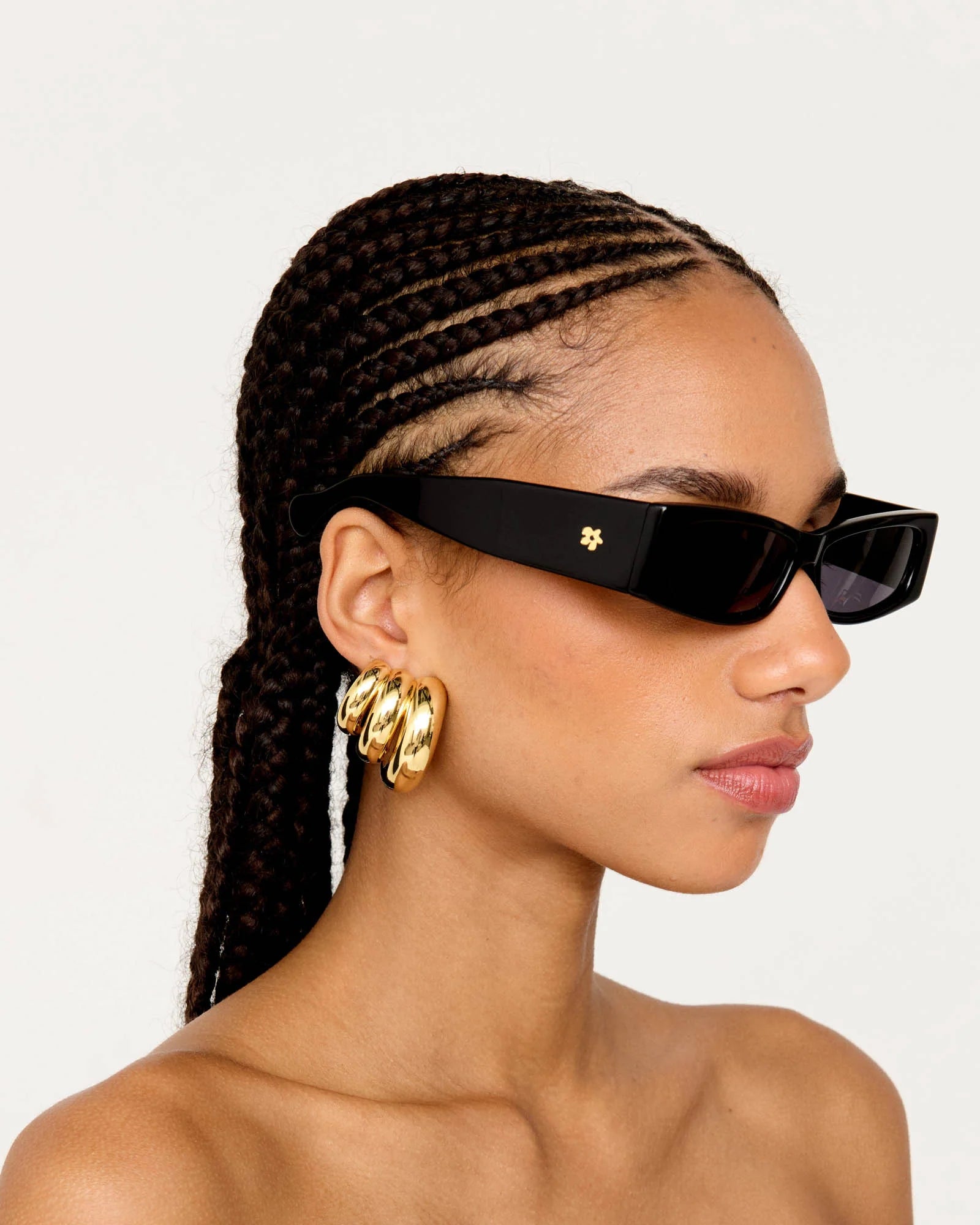 Tripla Hoops, Gold
