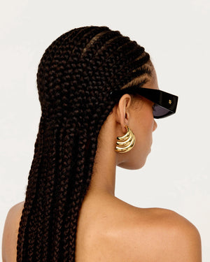 Tripla Hoops, Gold