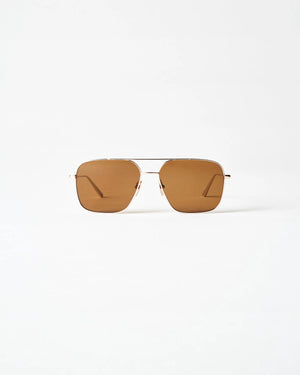 Aviator Sunglasses, Brown