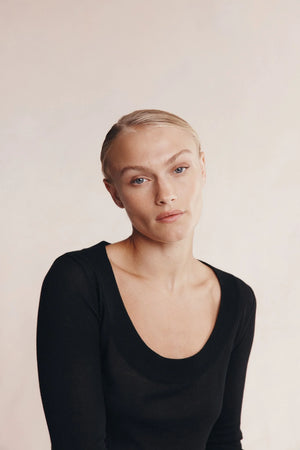Veneda Top, Black