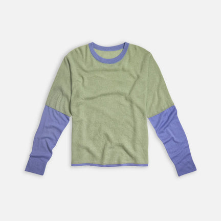 Sage & Lavender Double layer Tee