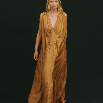 Venus Dress, Gold