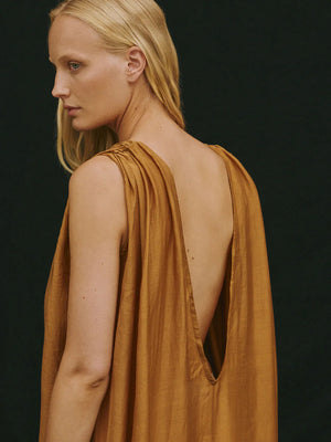 Venus Dress, Gold