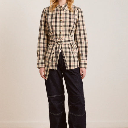 Harley Shirt, Butter Check