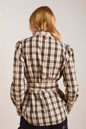 Harley Shirt, Butter Check