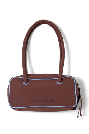 Benny Mini Bowler, Choc/Blue