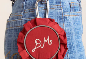 Rosette Pouch Bag Charm