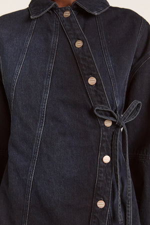 Finella Denim Shirt, Navy