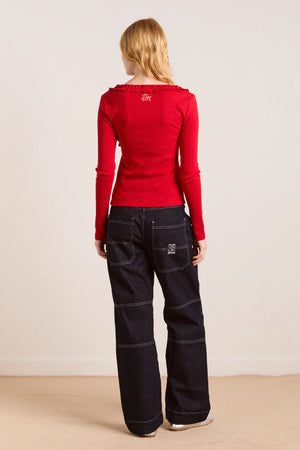 Varsha Cardigan, Cherry