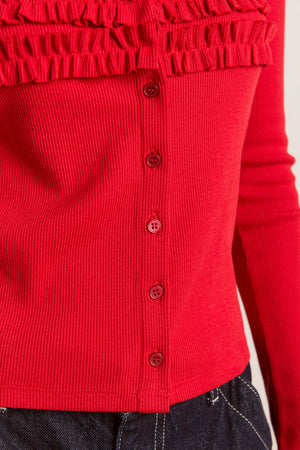 Varsha Cardigan, Cherry