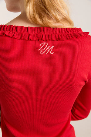 Varsha Cardigan, Cherry