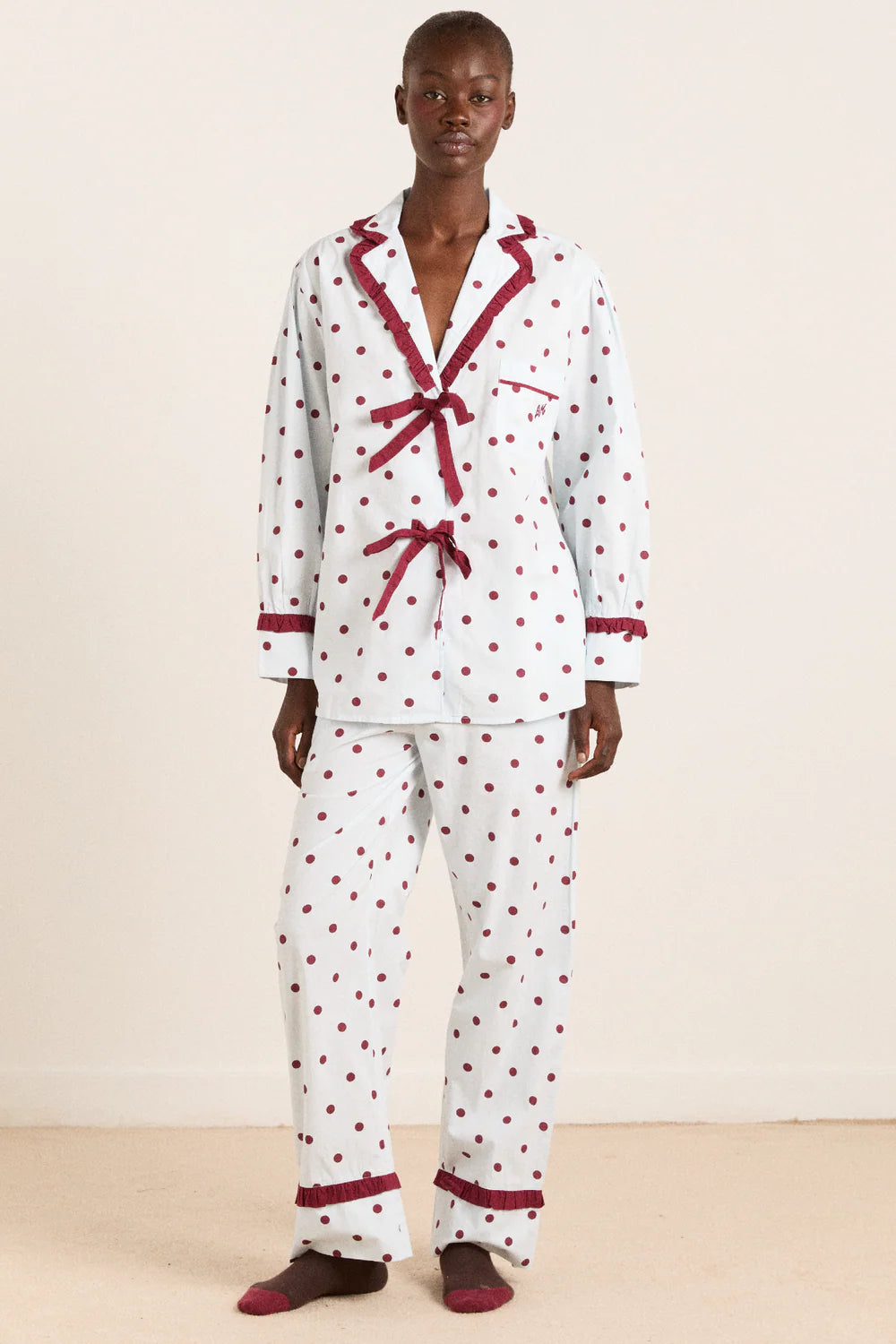 Antonella PJ Set, Polka Dot